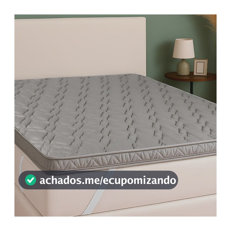 Pillow Top Queen Espuma D45 Firme 158x198x5cm - Bf Colchões