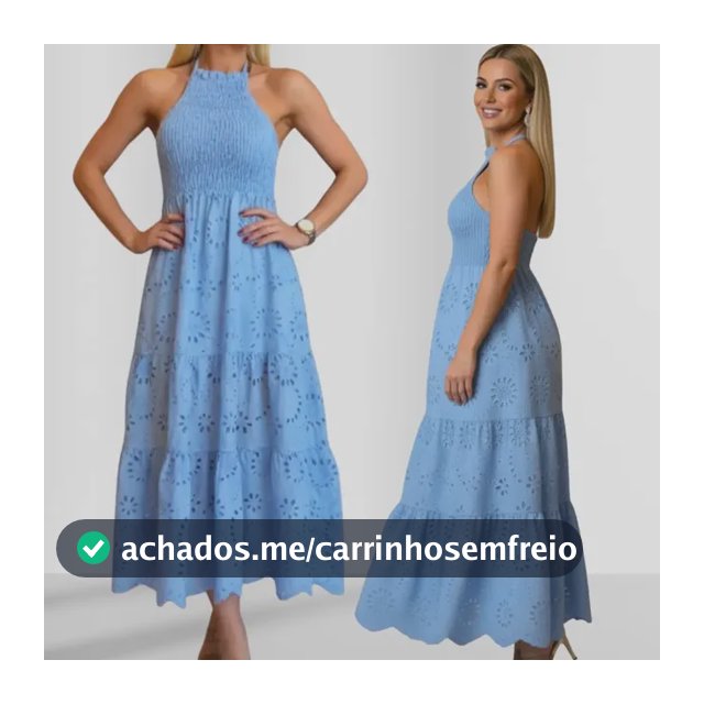 Vestido Midi Feminino  Em Laise Frente Única Com Babado-2022