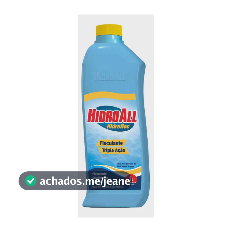 Clarificante Floculante Hidrofloc Hidroall Para Piscinas 1 L