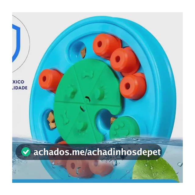 Brinquedo Interativo Cães Dispenser de Petiscos - comedouro lento Pets ,comedouro labirinto pet games ,Tabuleiro Porta Petisco Bringuedo Cães Antiestresse e Durável Brinquedo para Gato Momovida DT-2