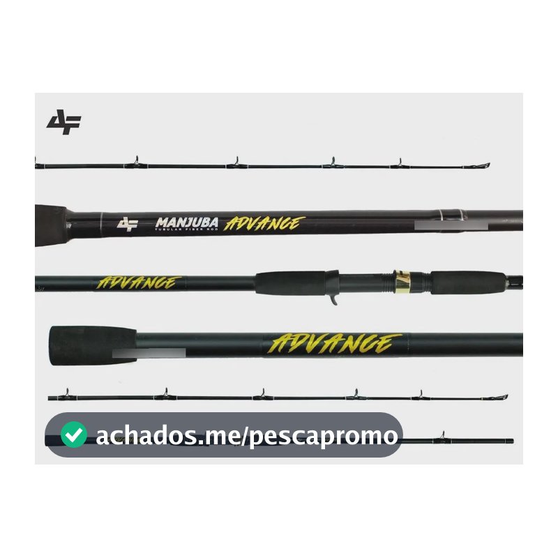 Vara P Carretilha Albatroz Manjuba Advance 2,40m 50lbs - 2 Partes