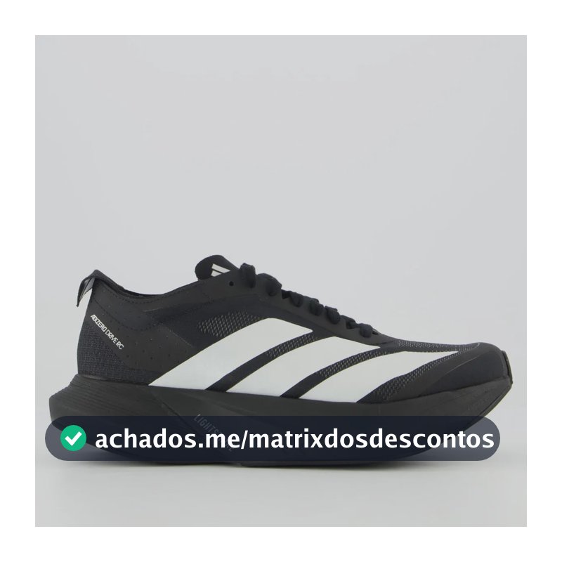 Tênis adidas Adizero Drive Rc Feminino Preto E Branco Preto - 36,0 Br