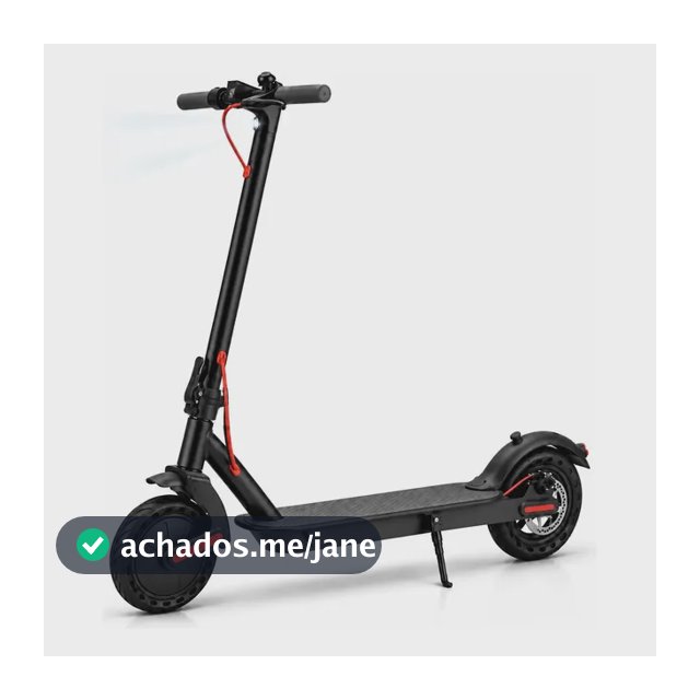 Patinete Elétrico 500w 25km/h Dobrável App Bluetooth Rapido Preto
