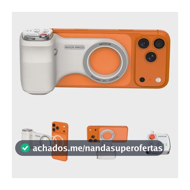 Estabilizador De Moca Arco Para iPhone Para Vlog E Filmagem