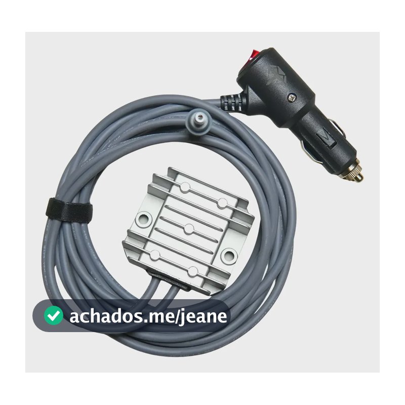 Conversor Starlink Mini Adaptado Veicular 12/24v 4 Metros