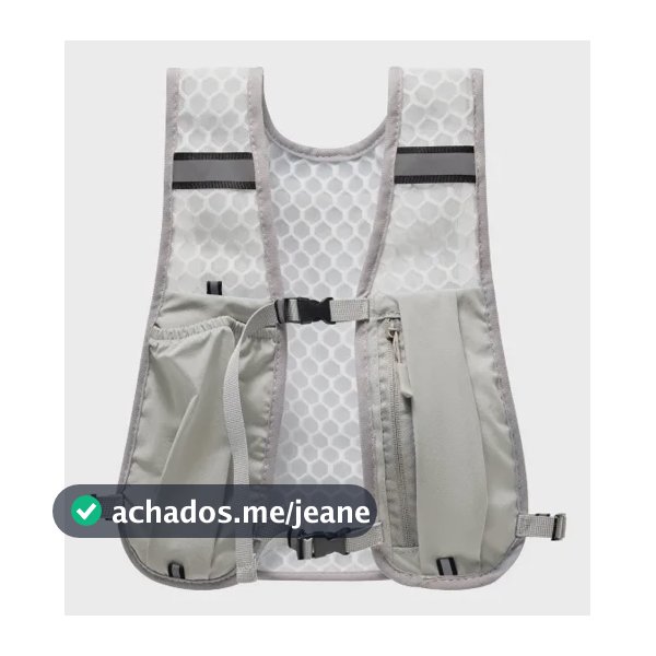 Colete Hidratação Mochila Corrida Porta Garrafa Água Celular