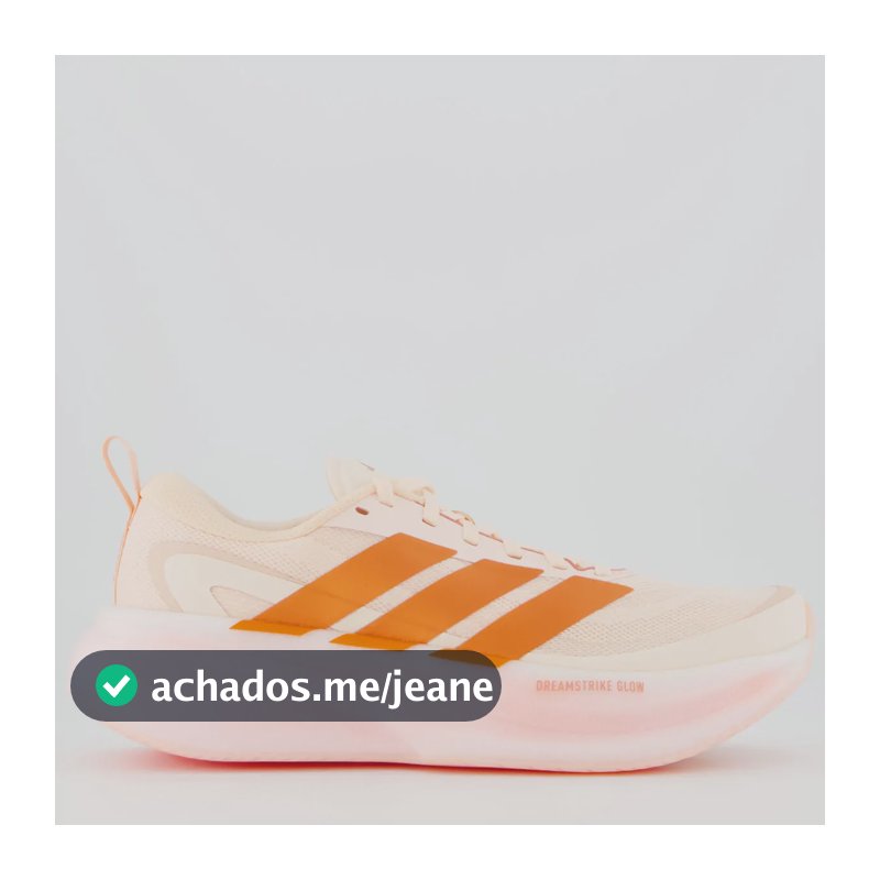 Tênis Laranja adidas Supernova Glide Feminino Laranja - 40,0 Br