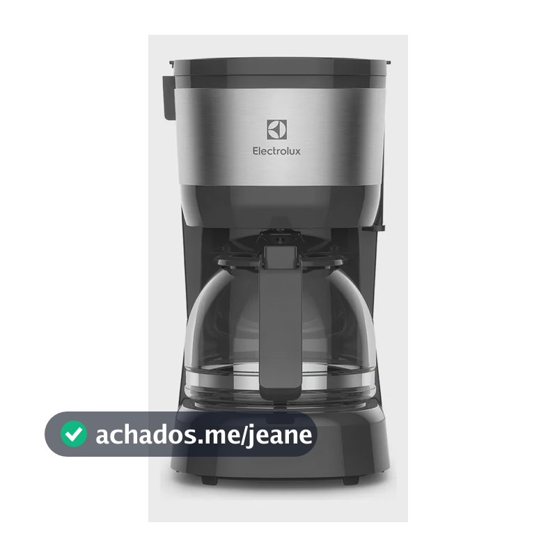 Cafeteira elétrica Electrolux inox filtro permanente removivel corta pingos capacidade 600ml 15 xicaras função manter aquecido sistema ECM10