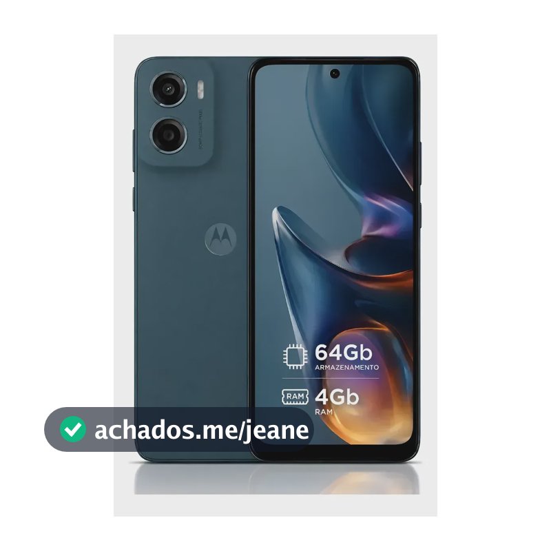 Motorola Moto E13 -g06- Dual Sim 4 Gb Ram 64 Gb Azul