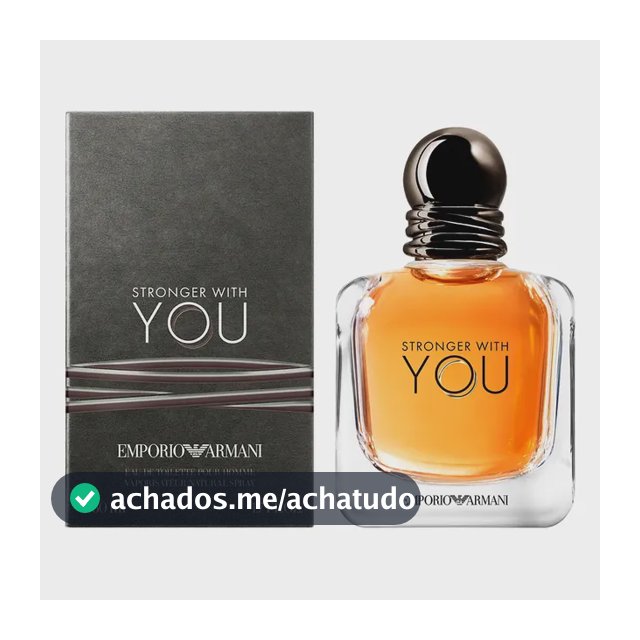 Armani Beauty Perfume Masculino Stronger With You Eau de Toilette 50ml