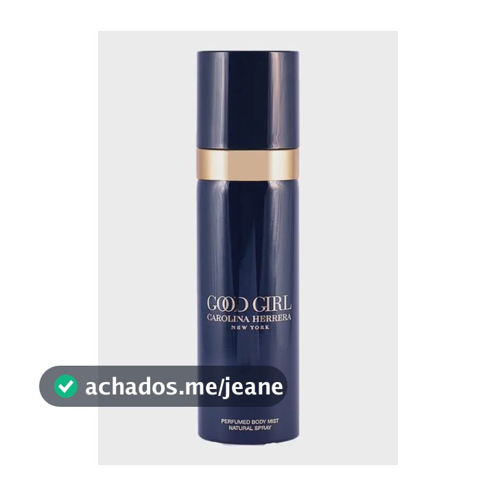 Good Girl Body Mist Carolina Herrera Eau de toilette Feminino 100ml - Body Splash de longa fixação