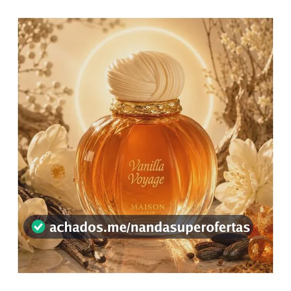 Perfume Vanilla Voyage  Maison Asrar  100ml Edp Original