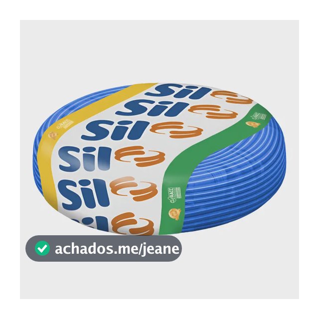Fio Cabo Flexível 1,5mm 100 Metros Sil Cores