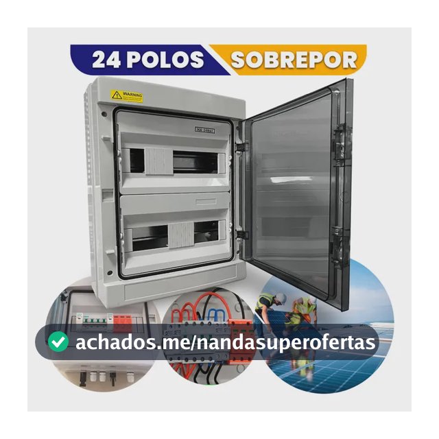 Caixa Estanque String Box 24 Polos Autack IP65 Para Montagem Solar