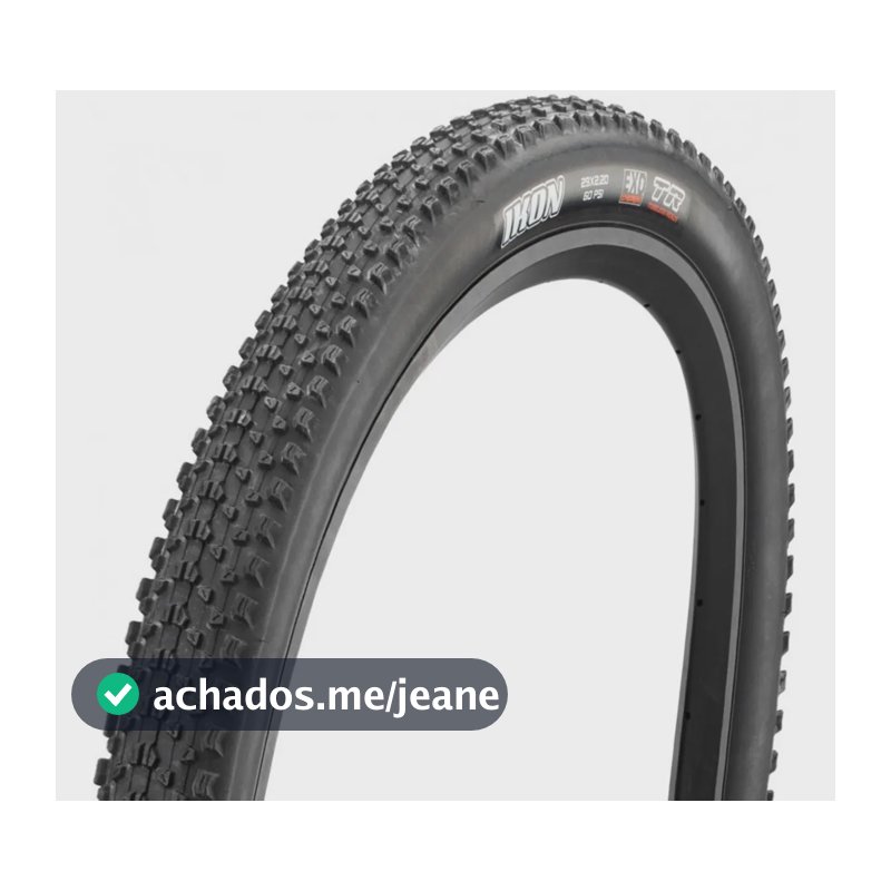 Pneu Bike Maxxis Ikon 29x2.20 Dobrável Exo Tubeless Pr Black