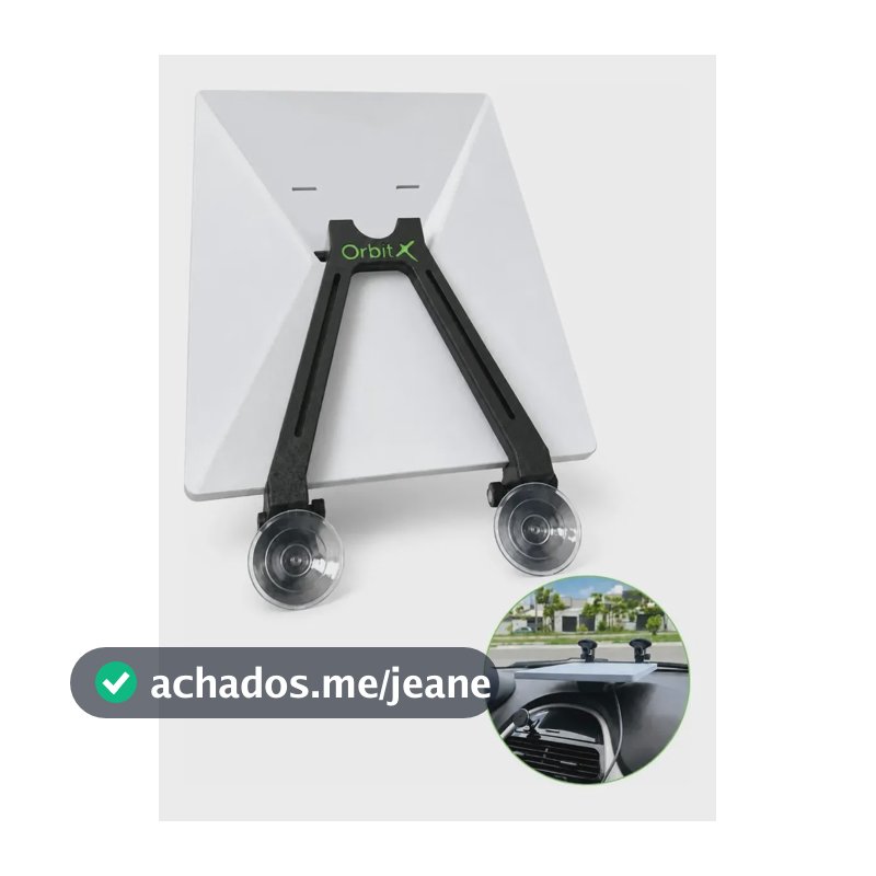 Ventosas Orbitx Starlink Mini Para Painel Alta Sucção Preto
