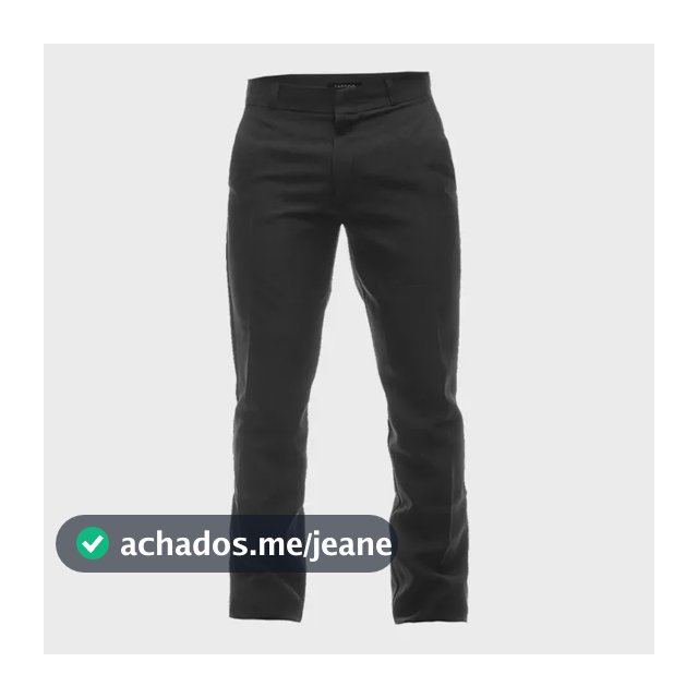 Calça Social Masculina Oxford Tradicional Tecido