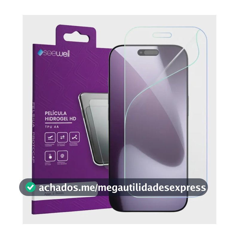 Película Hidrogel Hd iPhone 16 Pro Max Anti Impacto