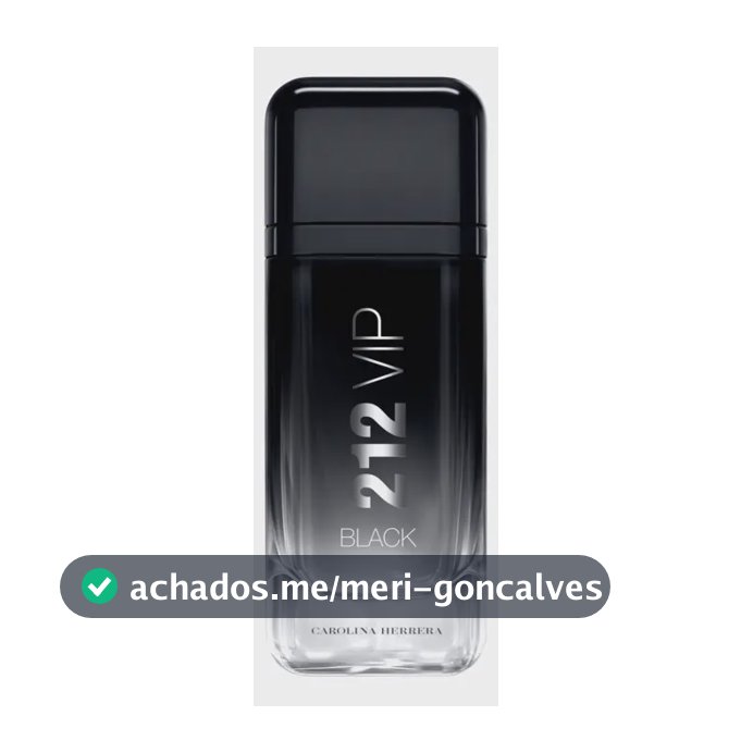 Perfume Carolina Herrera 212 VIP Black Eau de Parfum 100 ml masculino