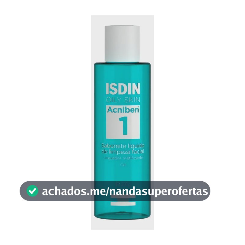 ISDIN Acniben Sabonete Líquido Facial Antioleosidade em Gel 208g