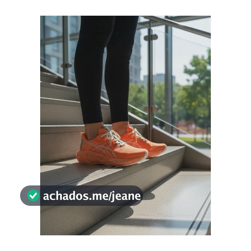 Tênis Asics Novablast 5 Tokyo Laranja - Corrida, Caminhada Laranja 41 Br
