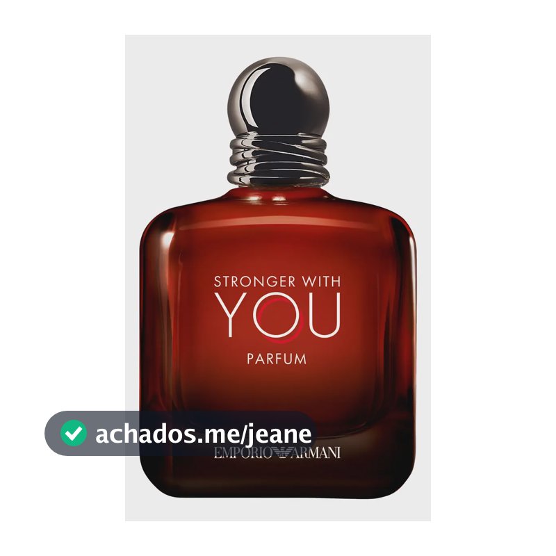 Armani Beauty Perfume Masculino Stronger With You Parfum 100ml