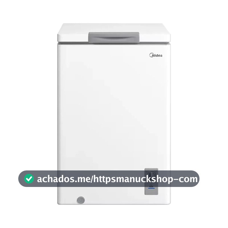 Freezer Horizontal 100l Inverter Bivolt Branco Midea Branco MDRC151FZD013