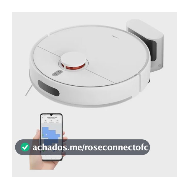 Robô Aspirador Xiaomi S40 10000pa Ultra Potente Bivolt Branco