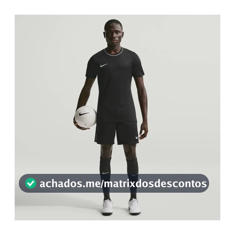 Shorts Dri-fit Nike Park Masculino Preto Gg