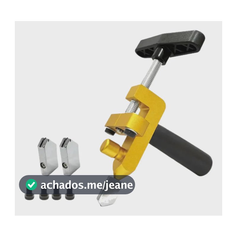 Cortador De Vidro Profissional Diamantado Com Óleo