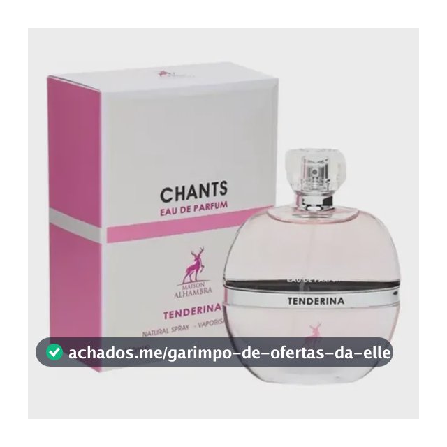 Perfume Àrabe Chants Tenderina EDP Maison Alhambra - Eau de Parfum 100 ML