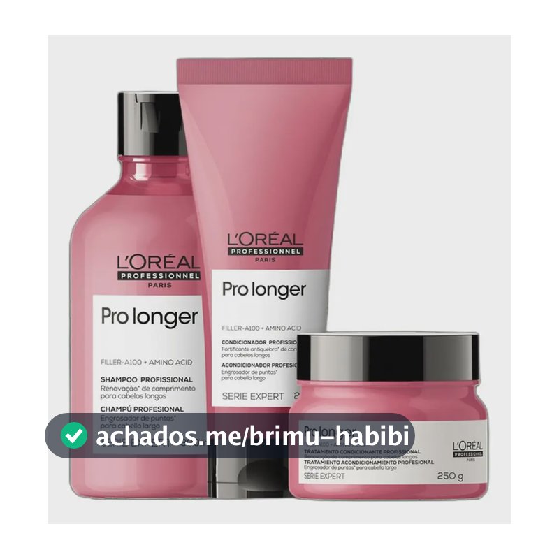 Kit L'oréal Serie Expert Pro Longer Trio (3 Prod) Única