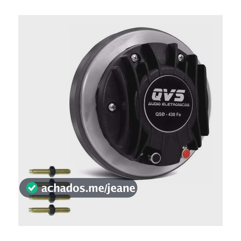 Drive Qvs 430 Fe Para Corneta De Trio Pesado + Brinde