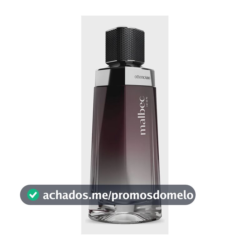 Malbec Icon O Boticário Desodorante Colônia Perfume Masculino 100ml