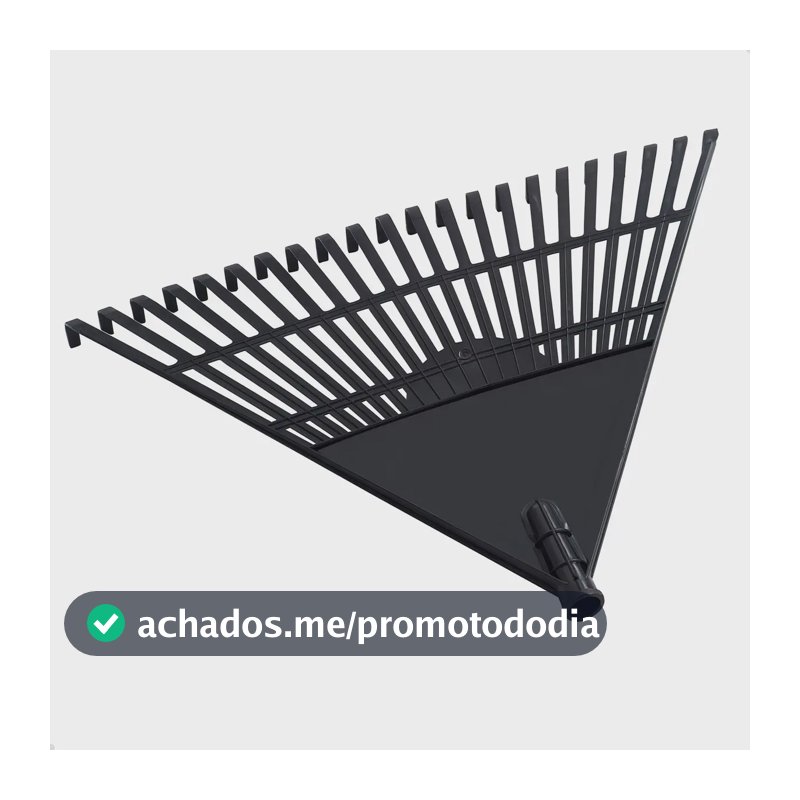 Vassoura Plástica 22 Dentes Rastelo Profissional Sem Cabo - Marca Construnova