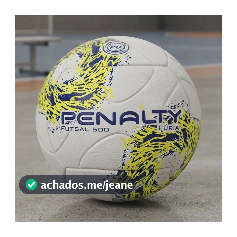 Bola De Futsal Penalty Furia Oficial Com Tecnologia De Termofusão Câmara 6d Ultra Fusion P/ Futebol De Salão