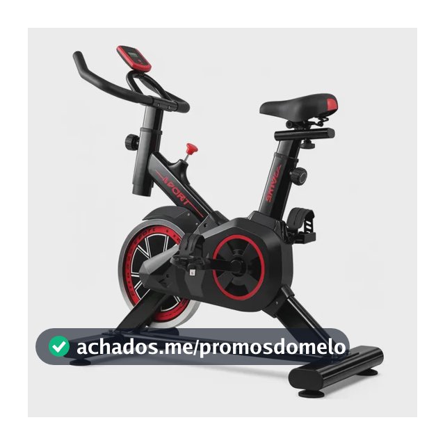Bicicleta Ergométrica Spinning Bike Ergométrica It's X11 Bicicleta Ergométrica Preto/vermelho