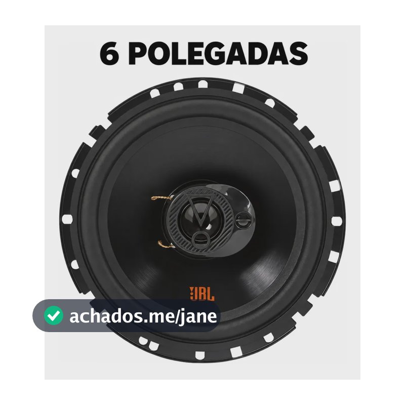 Alto Falante Jbl Triaxial 6trfx55 Flex4 110w Totais Cor Preto