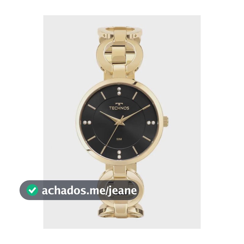Relógio Technos Feminino Elos Dourado - 2035mwh/1p