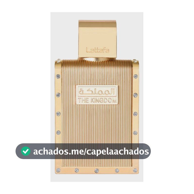Perfume Lattafa The Kingdom Edp masculino 100 Ml