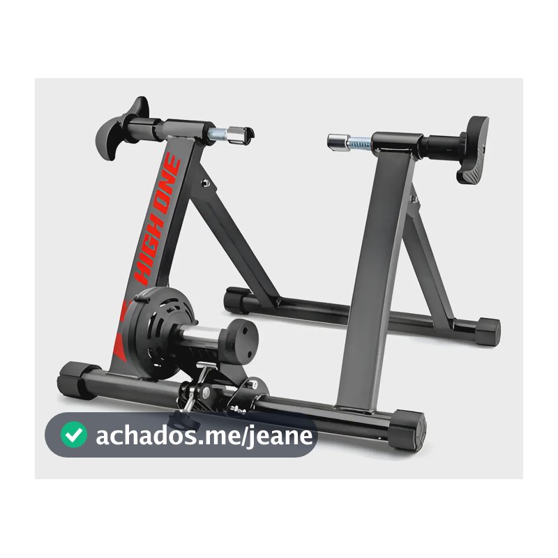 Rolo De Treino Horol0001 Ajuste Manual Fixo Magnético Preto