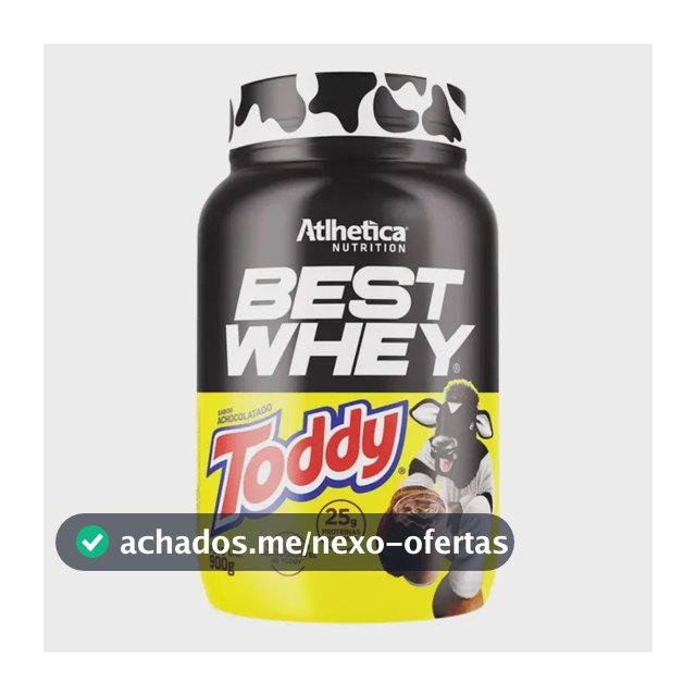Best Whey Protein Gourmet Toddy 900g - Atlhetica Nutrition Toddy