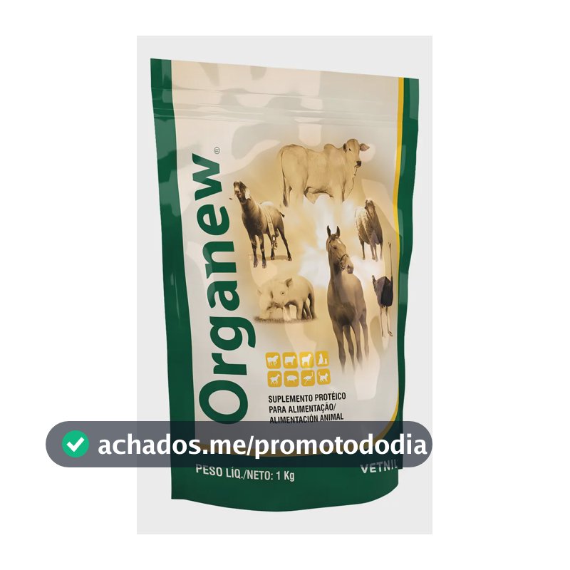 Organew 1kg Vetnil Suplemento Em Pó Performance Apetite Reprodução