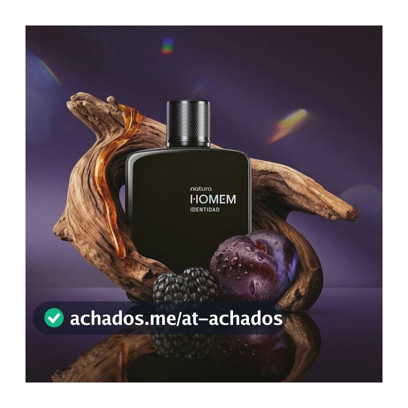 Natura Deo Parfum Homem Identidad Masculino - 100ml