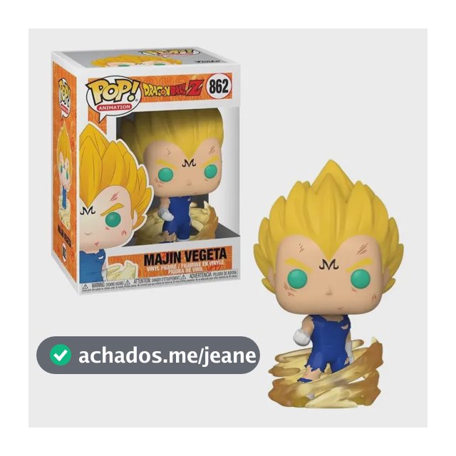 Boneco Funko Pop! Dragon Ball Z - Majin Vegeta