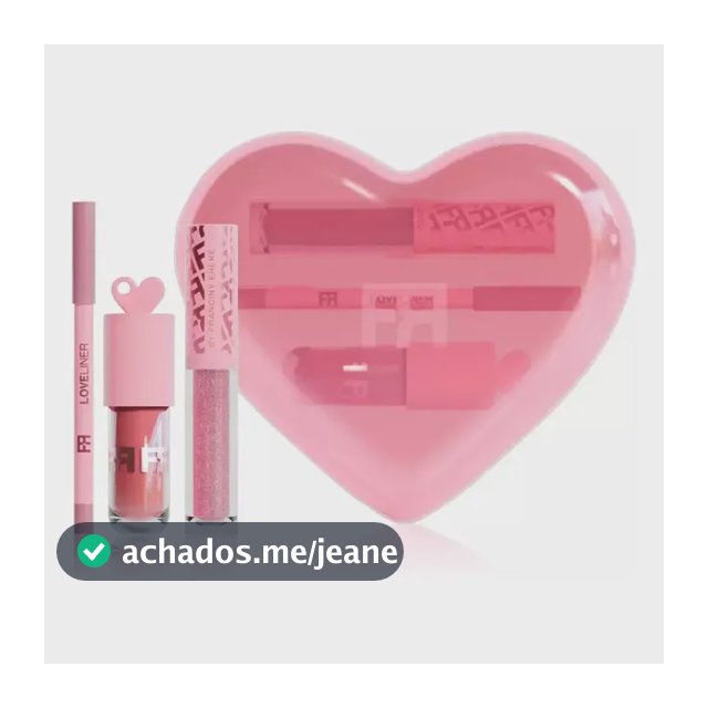 Kit Fran Lover Gloss Labial E Lapis Labial By Franciny Ehlke