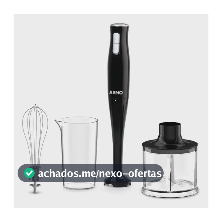 Mixer Arno Turbomix Pro 3 Em 1 Cor Preto 127v MX31