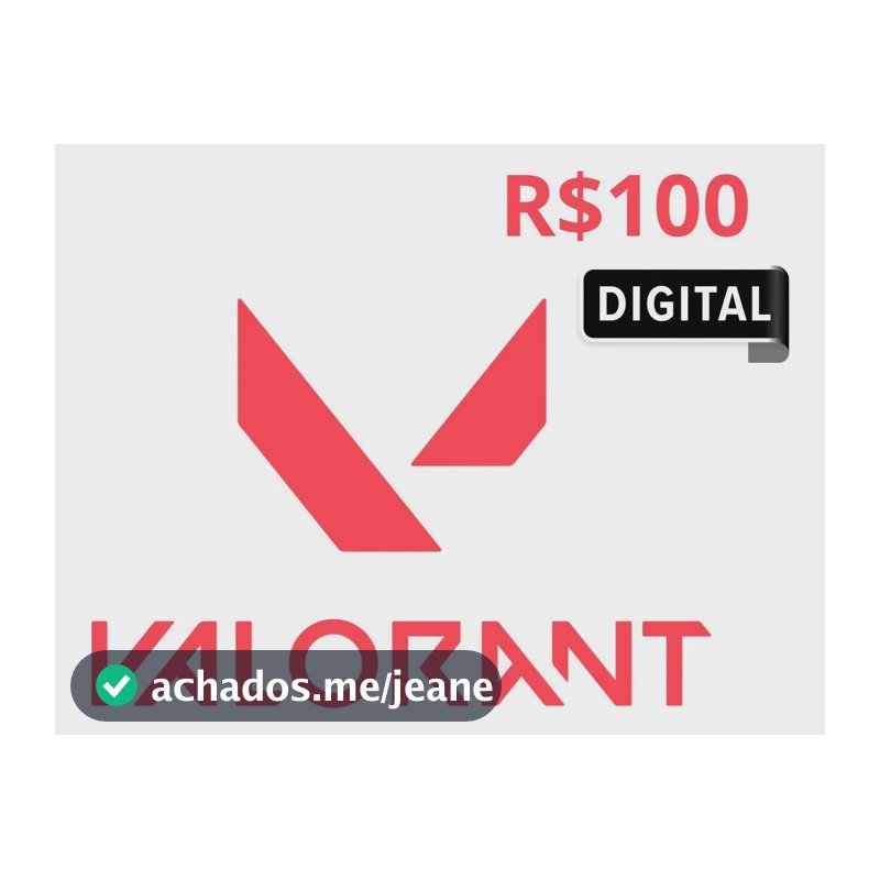 Valorant R$100 (Digital)