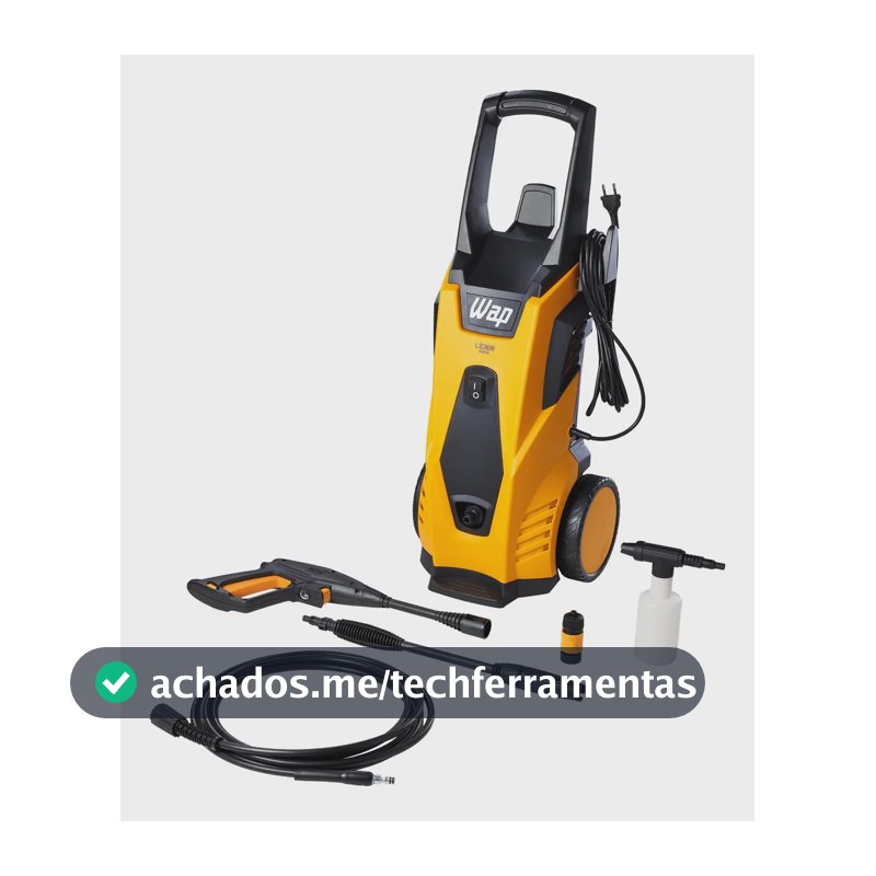 Lavadora de Alta Pressão WAP Líder 2200 1750W com 1800psi de pressão máxima