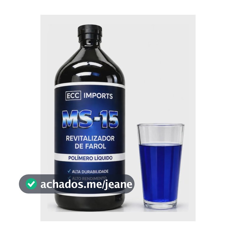 Polímero Liquido Para Farois A Vapor 1litro 100% Puro Azul